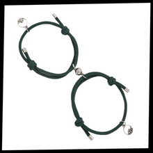 Load image into Gallery viewer, Juego de 2 pulseras magnéticas para parejas - Ozerty