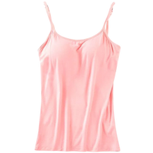 Load image into Gallery viewer, Camisole with built-in bra