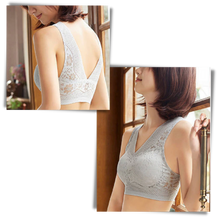 Cargar imagen en el visor de la galería, Sujetador de encaje transpirable sin costuras - Ozerty
