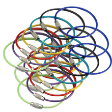 Cargar imagen en el visor de la galería, Pack de llaveros de alambre flexible