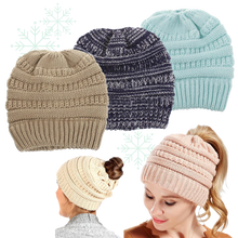 Load image into Gallery viewer, Gorro para cola de caballo y moño desordenado - Ozerty