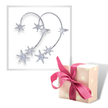 Load image into Gallery viewer, Par de pendientes de moda con clip de circonitas - Ozerty