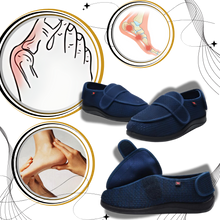 Cargar imagen en el visor de la galería, Zapatillas ortopédicas ajustables para diabéticos
- Ozerty