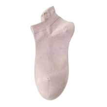 Load image into Gallery viewer, Calcetines tobilleros transpirables de algodón
 -Rosa claro/EU35-40/UK4-6/US5-7 - Ozerty