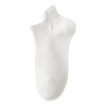 Load image into Gallery viewer, Calcetines tobilleros transpirables de algodón
 -Blanco/EU35-40/UK4-6/US5-7 - Ozerty