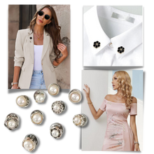 Cargar imagen en el visor de la galería, Elegantes broches de botón sin costura
- Ozerty