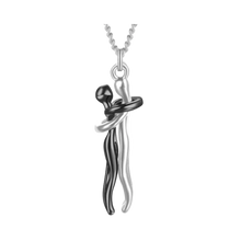 Load image into Gallery viewer, Collar para parejas Hug Love
-Negro - Ozerty