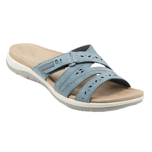 Cargar imagen en el visor de la galería, Sandalias con plantilla ortopédica -Azul - Ozerty