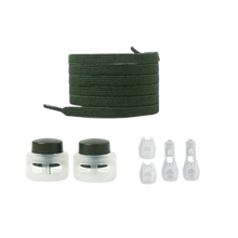 Load image into Gallery viewer, Modernos topes para cordones
 -Verde militar - Ozerty
