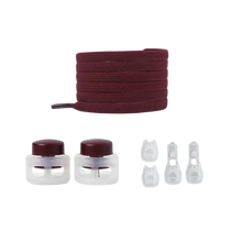 Load image into Gallery viewer, Modernos topes para cordones
 -Vino tinto - Ozerty