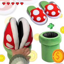 Cargar imagen en el visor de la galería, Zapatillas con forma de planta carnívora de Mario Bros
- Ozerty