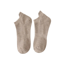 Load image into Gallery viewer, Calcetines tobilleros para hombre
 -Caqui/EU38-45/UK5-12/US6-14 - Ozerty