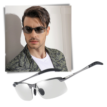 Load image into Gallery viewer, Gafas de sol uv fotocromáticas para hombre - Ozerty
