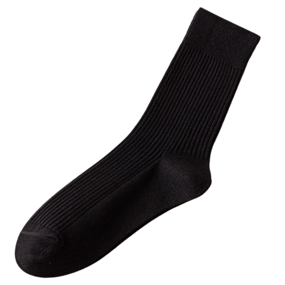 Calcetines de canalé para hombre (2 pares)