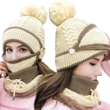 Cargar imagen en el visor de la galería, Set de gorros de invierno
