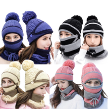 Load image into Gallery viewer, Set de gorros de invierno - Ozerty
