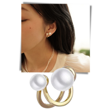 Load image into Gallery viewer, Pendientes de perlas vintage - Ozerty
