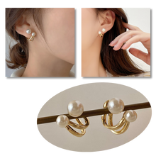 Load image into Gallery viewer, Pendientes de perlas vintage - Ozerty
