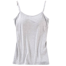 Load image into Gallery viewer, Camisole with built-in bra
