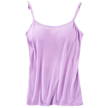 Load image into Gallery viewer, Camisole with built-in bra
