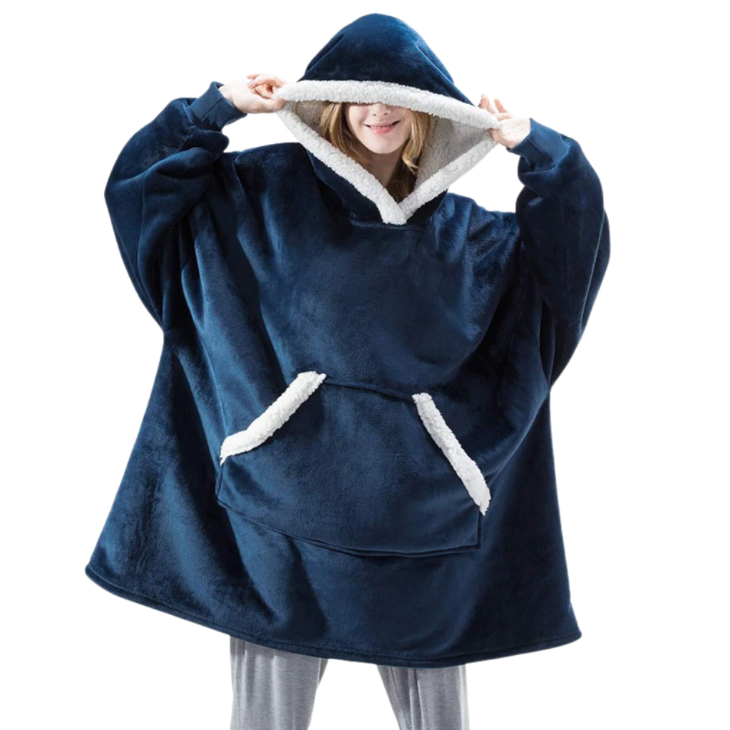 Giant blanket sweatshirt 