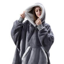 Load image into Gallery viewer, Giant blanket sweatshirt 
