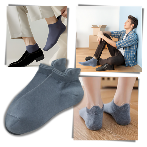 Calcetines tobilleros transpirables para hombre que absorben la humedad


 - Ozerty