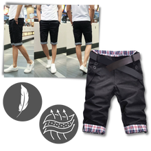 Load image into Gallery viewer, Pantalones cortos estilo cargo elegante para hombre

 - Ozerty
