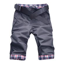 Load image into Gallery viewer, Pantalones cortos estilo cargo elegante para hombre

 -Gris/MGris/LGris/XLGris/XXLGris/3XL - Ozerty
