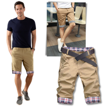 Load image into Gallery viewer, Pantalones cortos estilo cargo elegante para hombre

 - Ozerty
