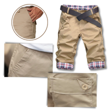 Cargar imagen en el visor de la galería, Pantalones cortos estilo cargo elegante para hombre

 - Ozerty
