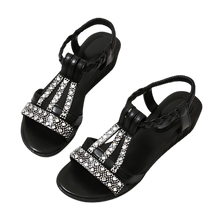 Load image into Gallery viewer, Elegantes sandalias ortopédicas Boho

 -Negro/EU35/UK2/US4.5Negro/EU36/UK3/US5.5Negro/EU37/UK4/US/6.5Negro/EU38/UK4.5/US7Negro/EU39/UK5.5/US8Negro/EU40/UK6/US8.5Negro/EU41/UK7/US9.5 - Ozerty
