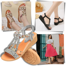 Load image into Gallery viewer, Elegantes sandalias ortopédicas Boho

 - Ozerty
