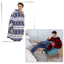 Load image into Gallery viewer, Giant blanket sweatshirt 
