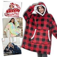 Load image into Gallery viewer, Giant blanket sweatshirt 
