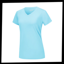 Load image into Gallery viewer, Camiseta de refrigeración instantánea para mujer con cuello de pico

 - Ozerty
