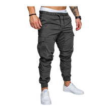 Load image into Gallery viewer, Pantalones cargo Slim Fit para hombre

 -Gris oscuro/MGris oscuro/LGris oscuro/XLGris oscuro/XXLGris oscuro/3XLGris oscuro/4XLGris oscuro/5XL - Ozerty
