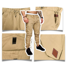 Load image into Gallery viewer, Pantalones cargo Slim Fit para hombre

 - Ozerty
