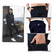 Load image into Gallery viewer, Pantalones cargo Slim Fit para hombre

 - Ozerty
