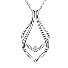 Cargar imagen en el visor de la galería, Colgante porta anillos minimalista

 -Plata - Ozerty
