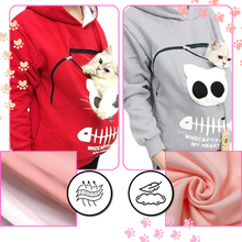 Load image into Gallery viewer, Sudadera con compartimento porta mascotas - Ozerty
