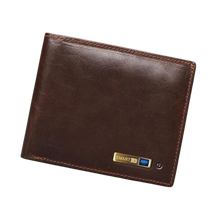 Load image into Gallery viewer, Elegante y sofisticada cartera de piel

 -Café - Ozerty
