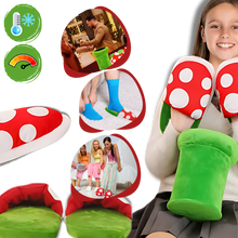 Load image into Gallery viewer, Zapatillas con forma de planta carnívora de Mario Bros

 - Ozerty
