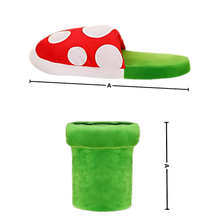 Load image into Gallery viewer, Zapatillas con forma de planta carnívora de Mario Bros

 - Ozerty
