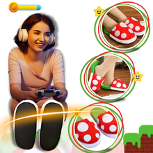 Load image into Gallery viewer, Zapatillas con forma de planta carnívora de Mario Bros

 - Ozerty
