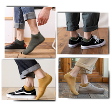 Load image into Gallery viewer, Calcetines tobilleros para hombre

 - Ozerty
