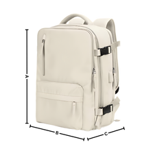 Load image into Gallery viewer, Mochila de viaje impermeable con carga USB

 - Ozerty
