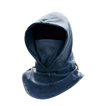 Cargar imagen en el visor de la galería, Máscara cortavientos transpirable para ciclistas -Gris oscuro - Ozerty
