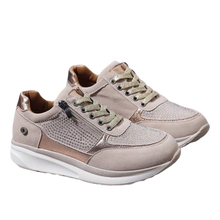 Cargar imagen en el visor de la galería, Zapatillas con cuña y cristales strass

 -Beige/EU35/US4/UK2Beige/EU36/US5/UK3Beige/EU37/US6/UK4Beige/EU38/US7/UK5Beige/EU39/US8/UK6Beige/EU40/US9/UK7Beige/EU41/US10/UK8Beige/EU42/US11/UK9Beige/EU43/US12/UK10 - Ozerty
