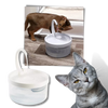 Fuente de agua automática para gato con luz led - Ozayti